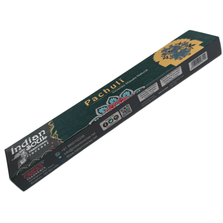Incienso Pachulí Indian Soul - Índia Tradicional Incense - 15 grams.
