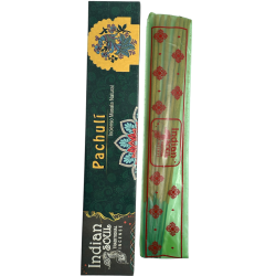 Encens Indian Soul Patchouli - Encens indien traditionnel - 15 grammes.