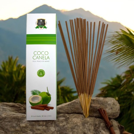 Incenso de Coco e Canela Alaukik 30gr. - Incenso Masala
