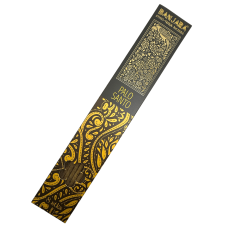 Palo Santo Incense BANJARA Extra Long Ethnic Tribal - 8 natural masala incense sticks