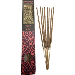 Wild Rose Incense BANJARA Extra Long Ethnic Tribal - 8 natural masala incense sticks