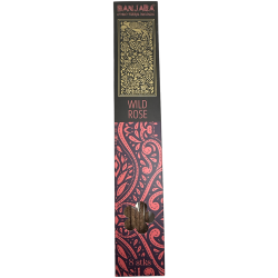 Tămâie Trandafir Sălbatic BANJARA Extra Long Ethnic Tribal - 8 bețișoare naturale de tămâie masala