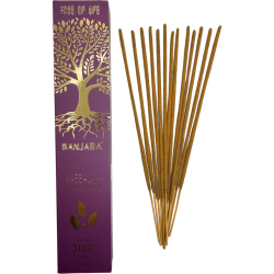Kabbalah Baum Weihrauch BANJARA Baum des Lebens Botanisch - 15gr. Schachtel Masala Weihrauch