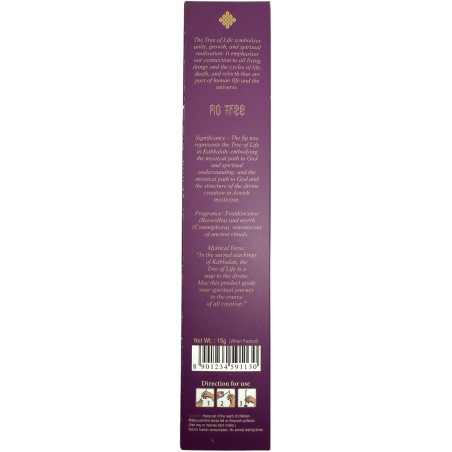 Kabbalah Boom Wierook BANJARA Levensboom Botanisch - 15gr. doosje Masala Wierook