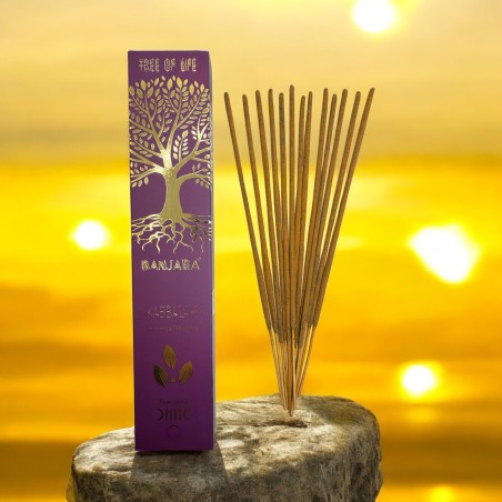 Incenso all'Albero della Kabbalah BANJARA Albero della Vita Botanico - Scatola da 15gr. di Incenso Masala