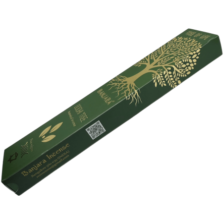 菩提樹香 BANJARA 生命の木植物 - 15gr. マサラ香の箱