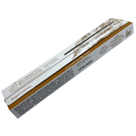 Organic Incense Copal Blissful Botanics TULASI Natural Artisan - Real Copal - 8 organic incense bars