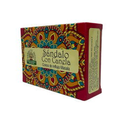 シナモン NAMASTE INDIA とサンダルウッド還流コーン - 10 blackflowインセンスコーン