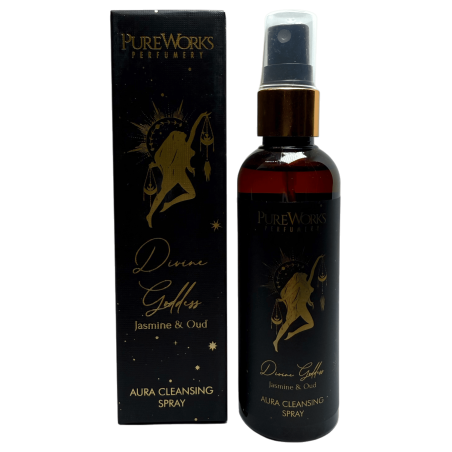 Esoteric Goddess Divine Freshener Spray PureWorks Divine Goddness Jasmine and Oud Aura Spray Nettoyant 100ml.