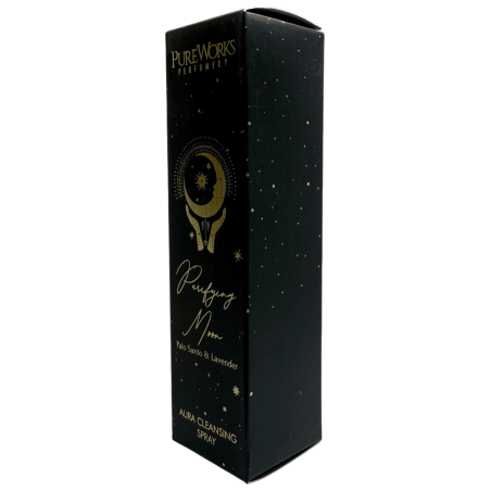 PureWorks Purifying Moon Palo Santo e Spray Profumatore per Ambienti Esoterico alla Lavanda PureWorks Purifying Moon Aura Spray
