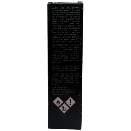 PureWorks Purifying Moon Palo Santo e Spray Profumatore per Ambienti Esoterico alla Lavanda PureWorks Purifying Moon Aura Spray