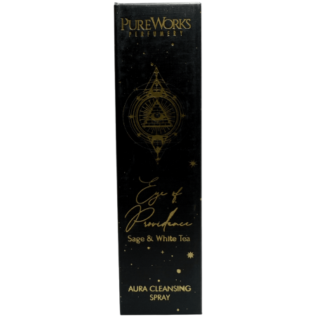 Spray désodorisant ésotérique Providence Eye of Providence Sauge et Thé Blanc Aura Spray Nettoyant 100ml.
