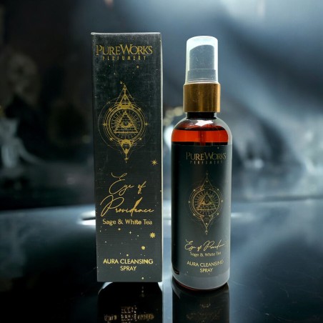Esoterico Deodorante Spray Idratante Providence Occhio di Provvidenza Salvia e Tè Bianco Aura Spray Detergente 100ml.