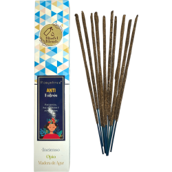 Organic Anti Stress Incense Blissful Blends Vijayshree Incense, Opium and Agar Wood - 25gr box.