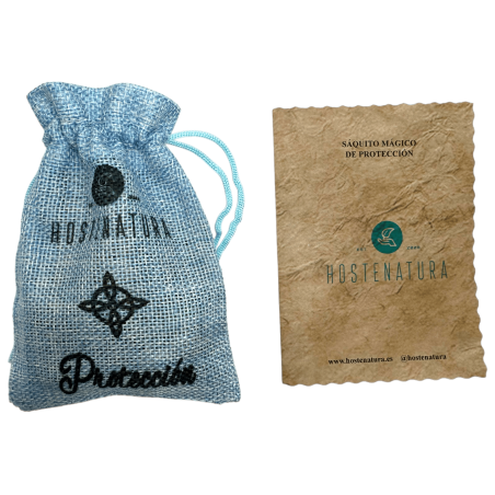 Magic Bag HOSTENATURA Protection - Natural Energy Defense Amulet - Includes Ritual