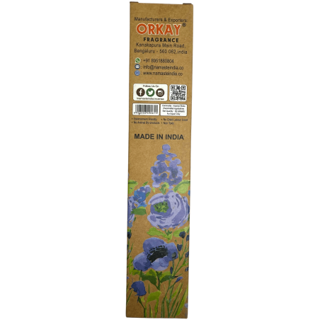 Natürlicher Weihrauch Weißer Moschus Namaste India Natural Masala - 1 Packung Bio-Weihrauch 30gr.