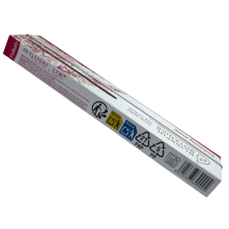 البخور العضوي Blissful Botanics Rose TULASI Natural Artisan - Lovely Rose - 8 أعواد بخور عضوية