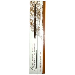 Encens Bois de Santal Bio Blissful Botanics TULASI Natural Artisan - Bois de Santal Apaisant - 8 bâtonnets d’encens bio