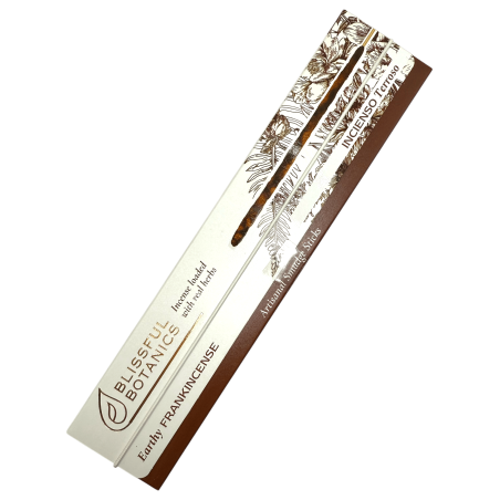 Bio Weihrauch Weihrauch Blissful Botanics TULASI Natural Artisan - Erdiger Weihrauch - 8 Bio Räucherstäbchen