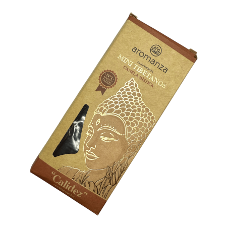 Mini Tibetan Incense Mystical Cinnamon Aromanza Argentina - 8 incense sticks 40min duration - Warmth