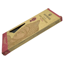 Mini Tibet Räucherstäbchen Royal Rose Aromanza Argentina - 8 Räucherstäbchen 40min Dauer - Love