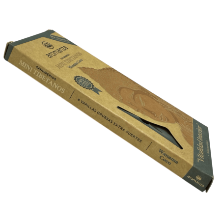 Mini Tibetan Incense Wanama Coconut Aromanza Argentina - 8 incense sticks 40min duration - Inner Vitality
