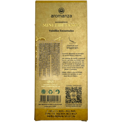 Mini Incenso Tibetano Vaniglia Incantata Aromanza Argentina - 8 bastoncini di incenso durata 40min - Abbondanza
