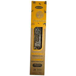 Encens Ullas Calendula - Fait main - 25g - Fabriqué en Inde - 100% Naturel - Encens biologique ULLAS