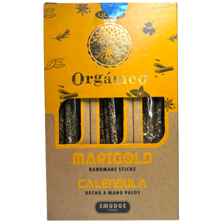 Organic Calendula Incense Box ULLAS - 12 boxes of 25gr.