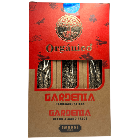 Caja Incienso Orgánico Gardenia ULLAS - 12 cajitas de 25gr.