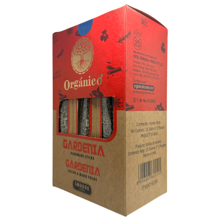 Cutie de tămâie ULLAS Organic Gardenia - 12 cutii a câte 25gr.