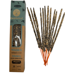 Encens Ulles de Yagra - Fet a mà - 25gr - Fet a Índia - 100% Natural - ULLAS Encens Orgànic