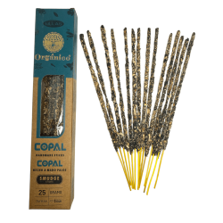 Ullas de Copal Incense - Handmade - 25gr - Made in India - 100% Natural - ULLAS Organic Incense