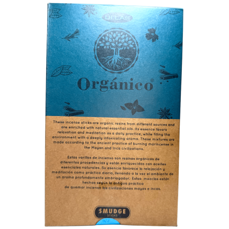 Bio-Copal-Räucherstäbchenbox ULLAS – 12 Boxen mit 25 g.