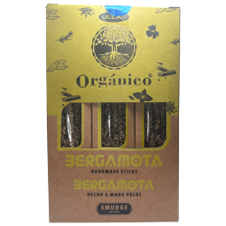 Cutie de tămâie organică ULLAS cu bergamotă -...