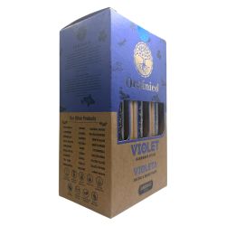ULLAS Biologische Viooltjes Wierookdoos - 12 doosjes van 25gr.