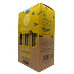 Caja Incienso Orgánico Vainilla ULLAS - 12 cajitas de 25gr.