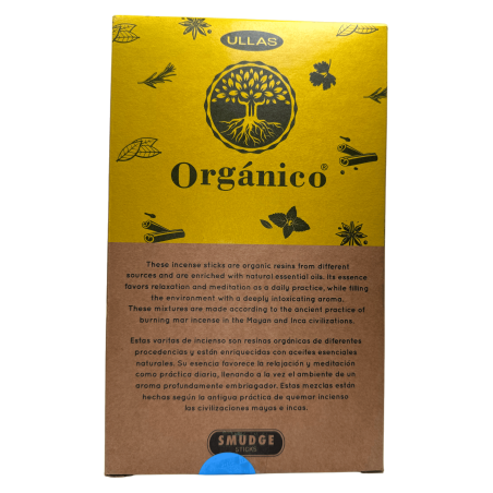 ULLAS Bio-Vanille-Räucherstäbchen-Box – 12 Boxen mit 25 g.