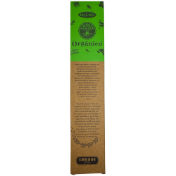 Encens Orgànic de Citronela - ULLAS - Fet a mà - 25gr - Fet a Índia - 100% Natural