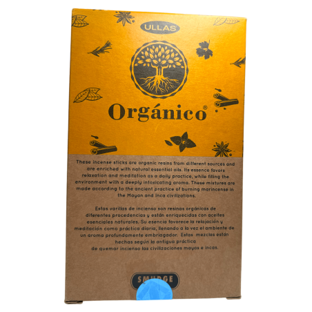 Cutie de tămâie organică cu tămâie Frankincense ULLAS - 12 cutii a câte 25gr.