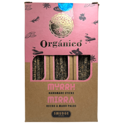 Caja Incienso Orgánico Mirra ULLAS - 12 cajitas...