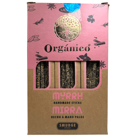 Coffret Encens Myrrhe Bio ULLAS - 12 boîtes de 25gr.