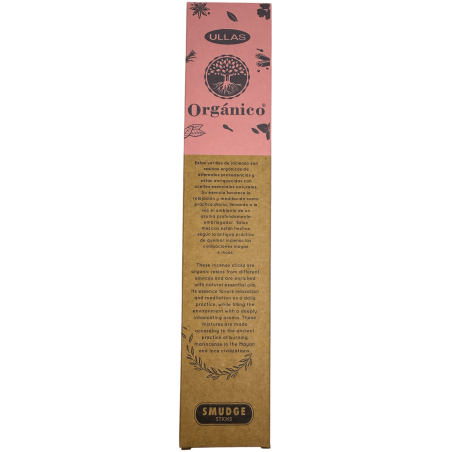 Myrrh Ullas Incense - Myrrh - ULLAS - Handmade - 25gr - Made in India - 100% Natural - ULLAS Organic Incense