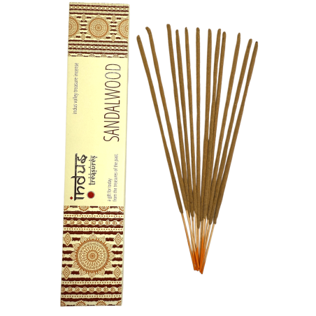 Banjara Indus Sandelholz-Räucherstäbchen – 15 g Masala-Box