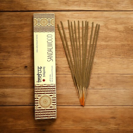 Banjara Indus Sandelholz-Räucherstäbchen – 15 g Masala-Box