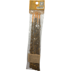 Good Vibes Palo Santo Räucherstäbchen mit Orangenpfeffer Aromanza Räucherstäbchen - Attraktion - Beutelformat 5 dicke Stäbchen