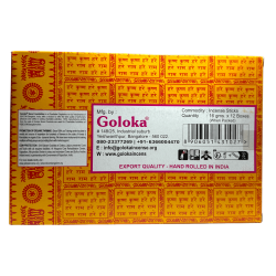 Coffret Goloka Nag Champa - 12 boîtes de 15gr. - Encens Masala