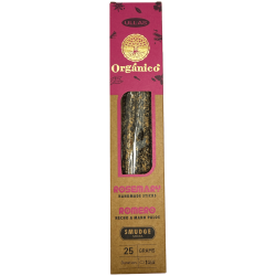 Ullas Rosmarin Rökelse - Handgjord - 25g - Tillverkad i Indien - 100% Naturlig - ULLAS Organisk Rökelse