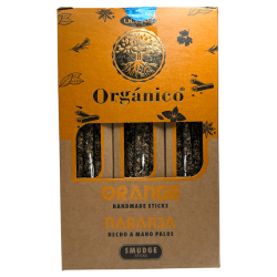 Caja Incienso Orgánico Naranja ULLAS - 12 cajitas de 25gr.