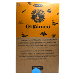 Coffret Encens Orange Bio ULLAS - 12 boîtes de 25gr.